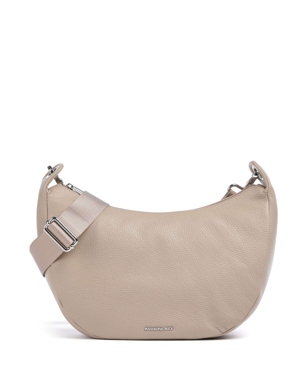 Mandarina Duck Mellow Leather Shoulder bag warm taupe