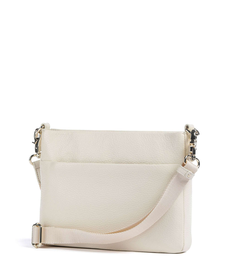 Mandarina Duck Mellow Leather Crossbody bag almond
