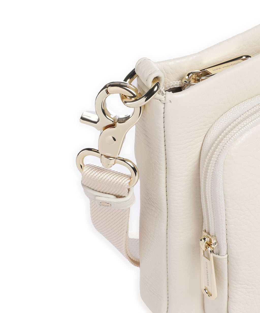 Mandarina Duck Mellow Leather Crossbody bag almond
