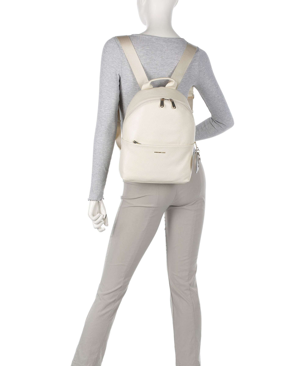 Mandarina Duck Mellow Leather Backpack almond