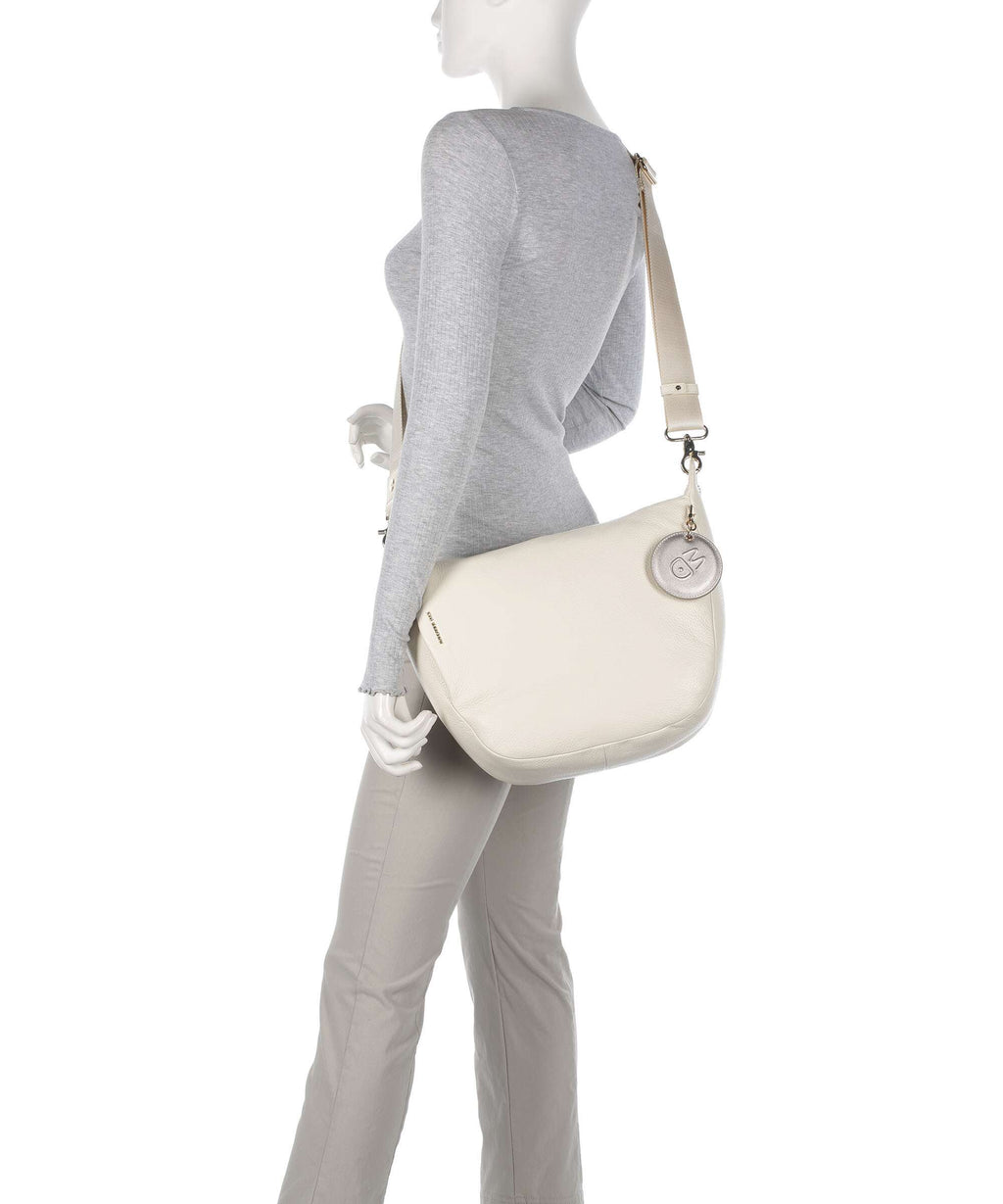 Mandarina Duck Mellow Leather Crossbody bag almond