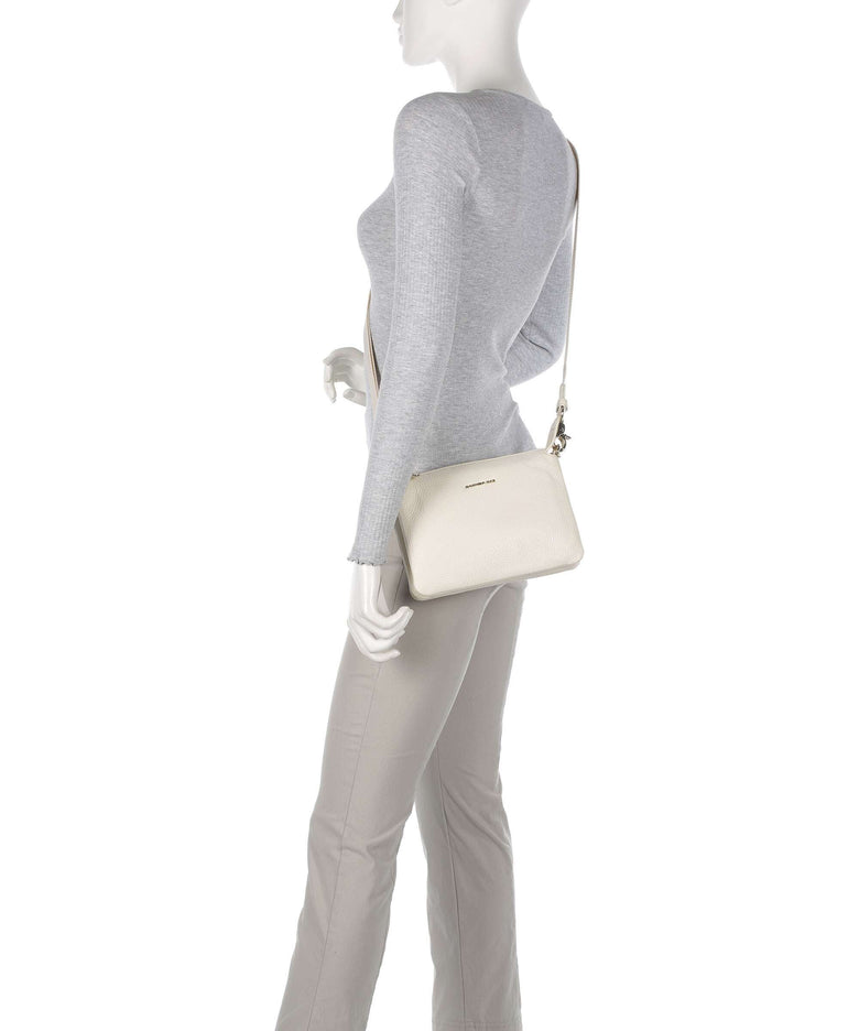 Mandarina Duck Mellow Leather Crossbody bag almond