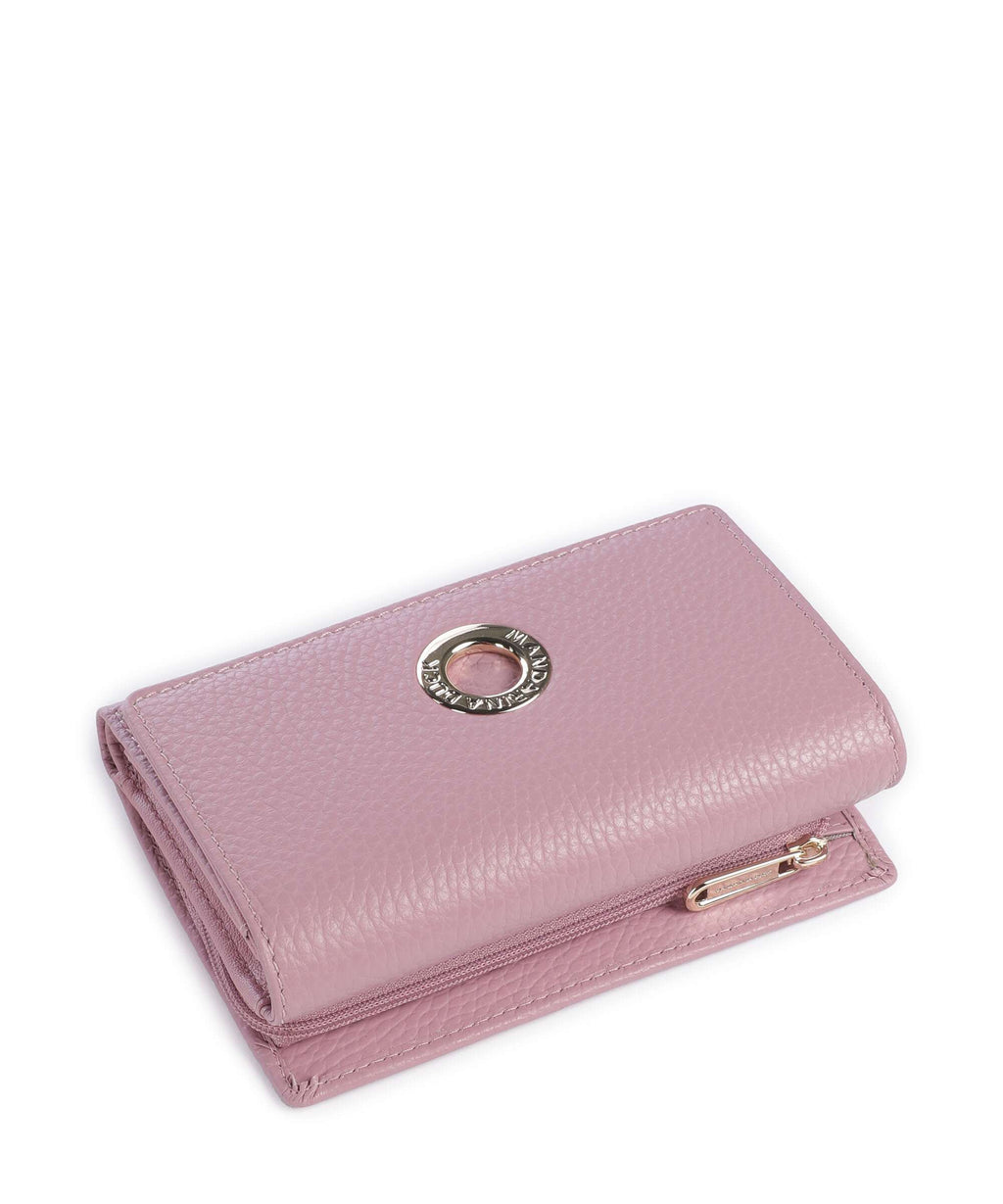 Mandarina Duck Mellow Leather Wallet lilac rose