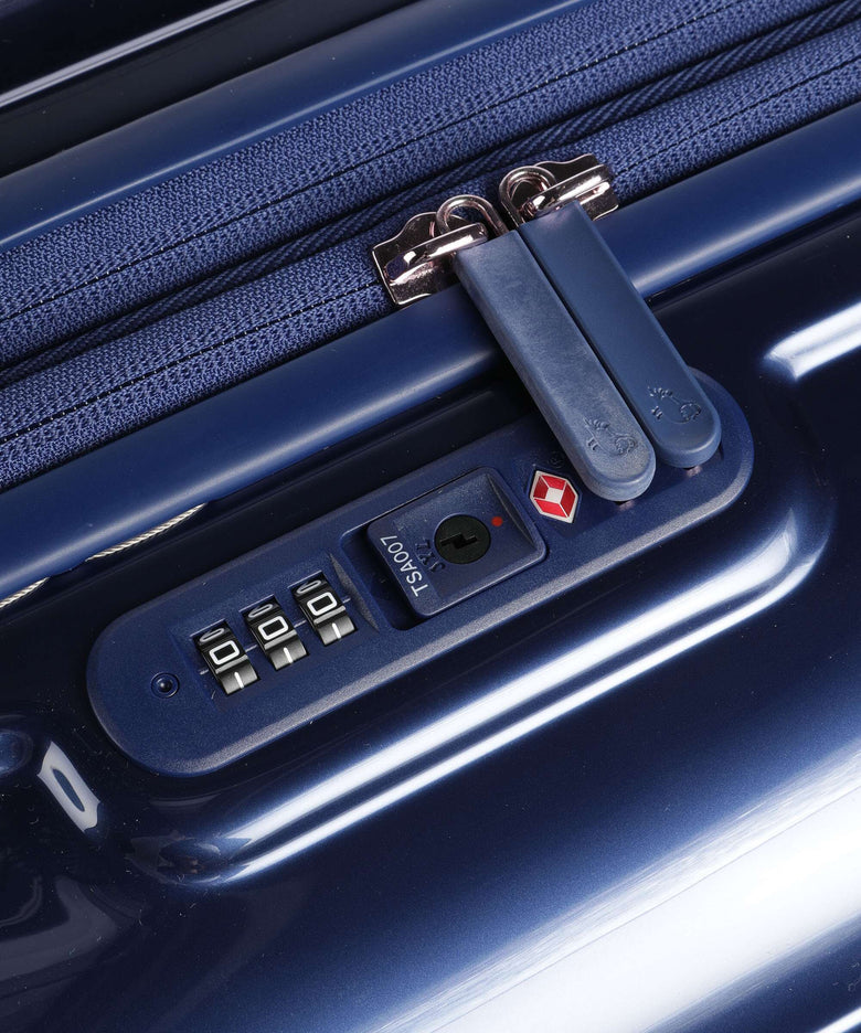 Mandarina Duck Logoduck+ Metal Spinner (4 wheels) blue indigo