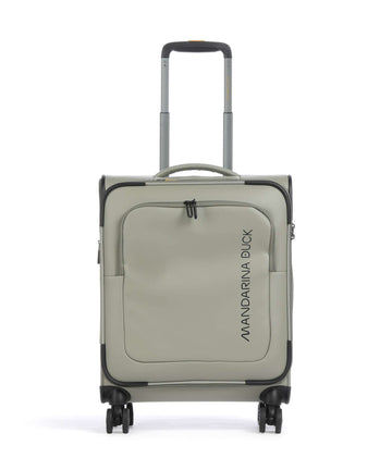 Mandarina Duck Eco Coated 4-Rollen Trolley mud