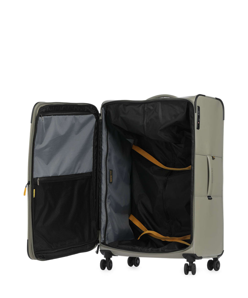 Mandarina Duck Eco Coated Spinner (4 wheels) mud