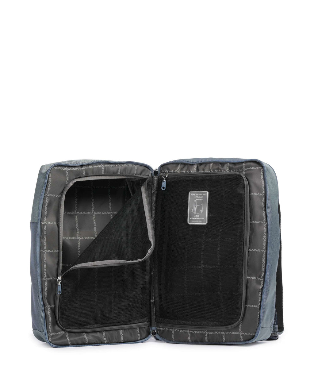 Mandarina Duck MD20 Travel backpack blue wing