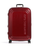Mandarina Duck Logoduck+ Metal 4-Rollen Trolley red metal
