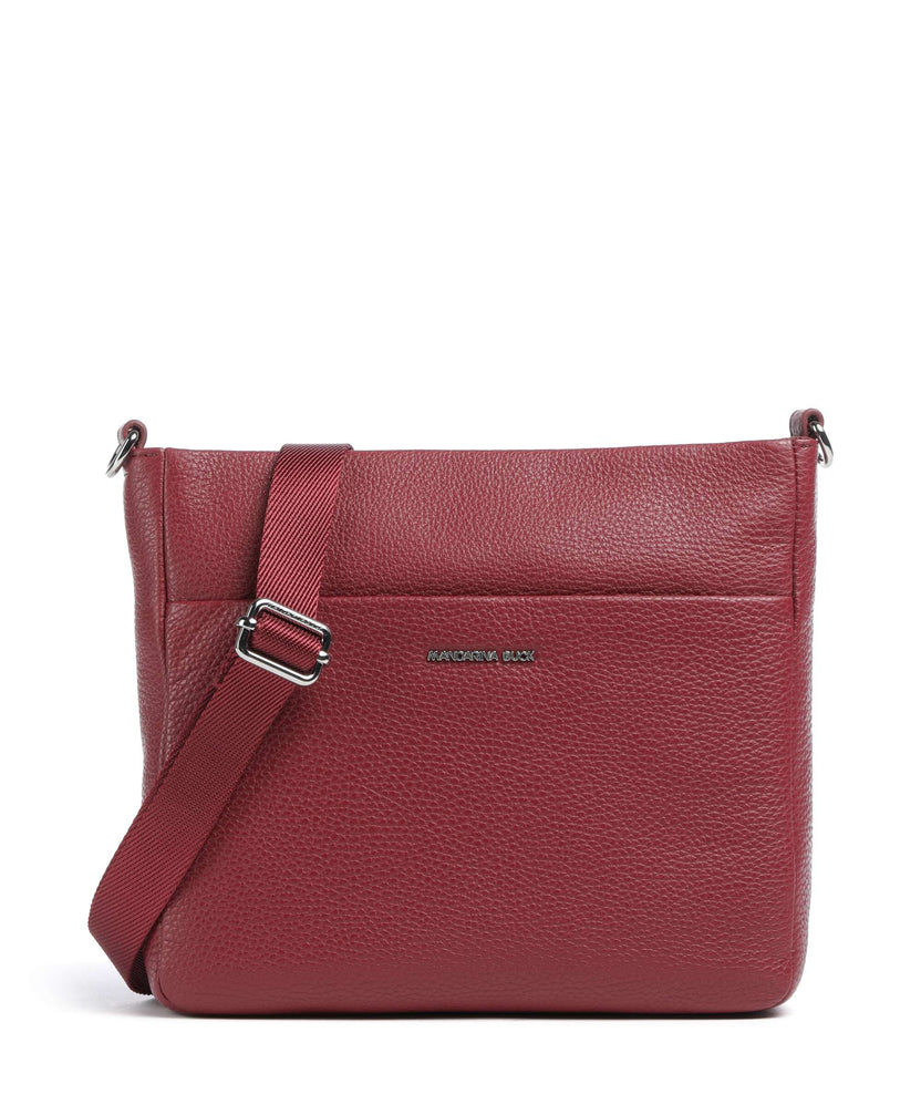 Mandarina Duck Mellow Leather Crossbody bag grape