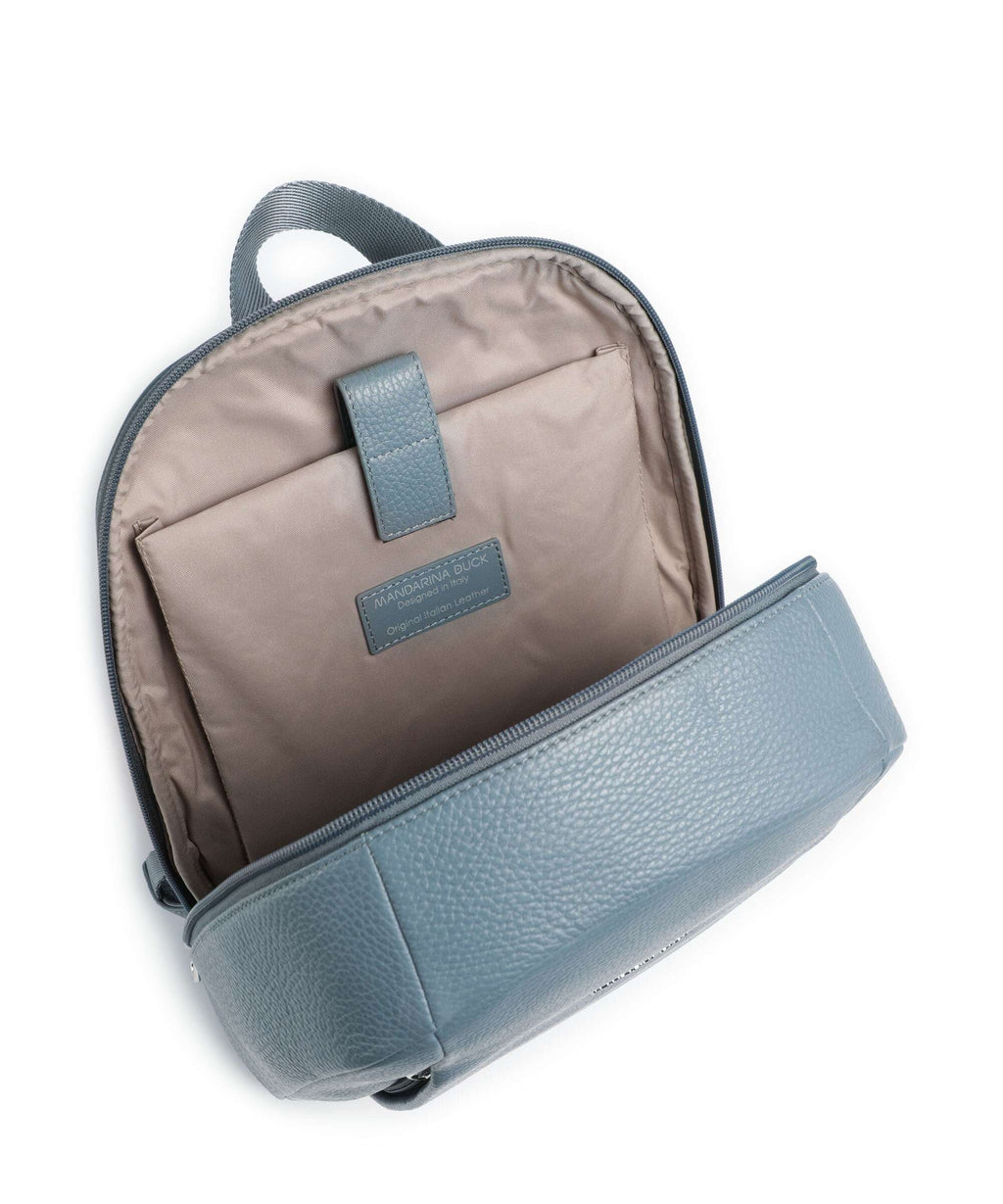 Mandarina Duck Mellow Leather Backpack iron