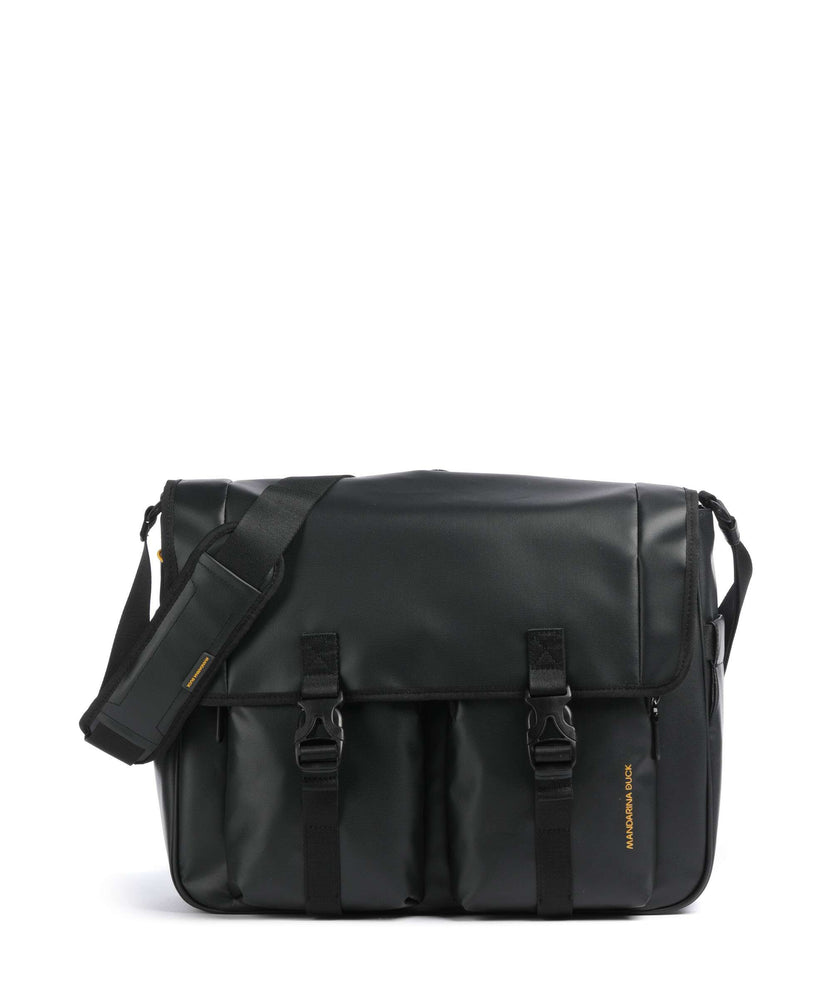 Mandarina Duck Eco Coated Messenger bag black