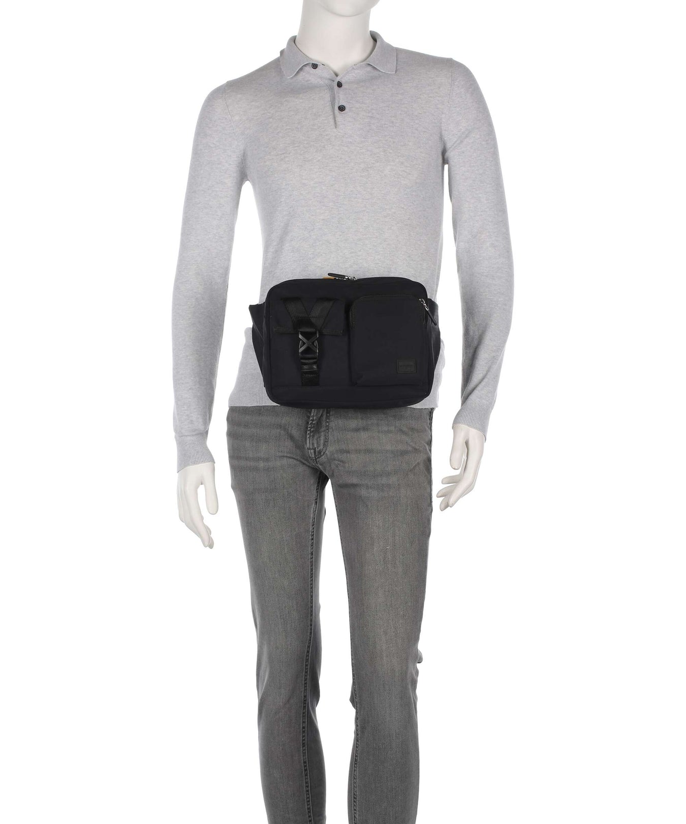 Mandarina Duck Y-Lite Fanny pack black