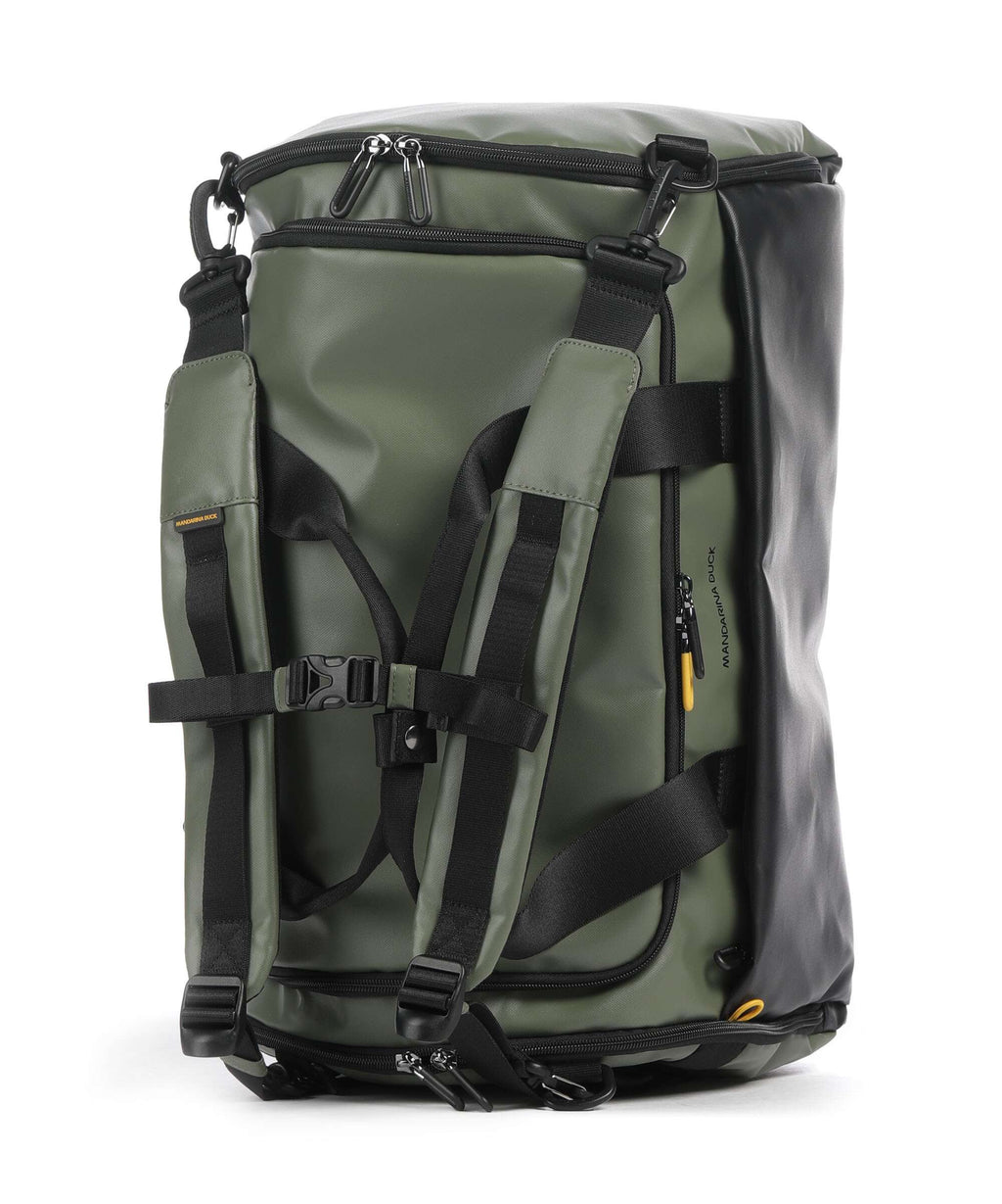 Mandarina Duck Coated Weekend bag pine green