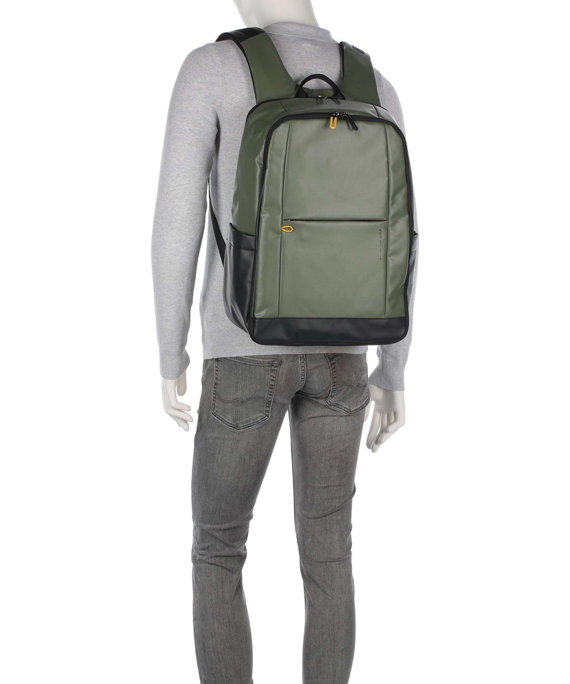 Mandarina Duck Eco Coated Backpack pine green