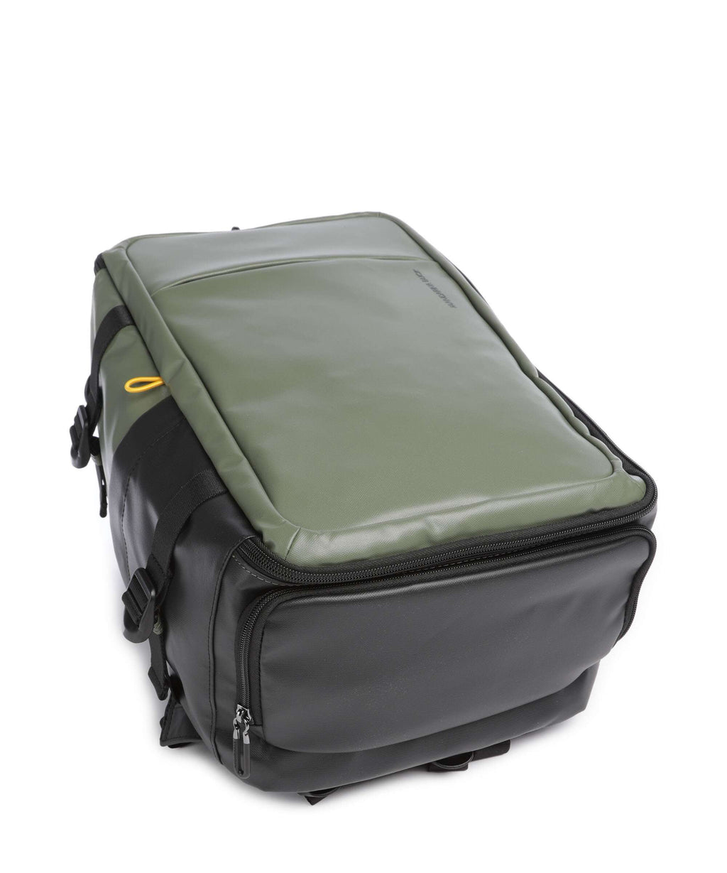Mandarina Duck Coated Backpack pine green