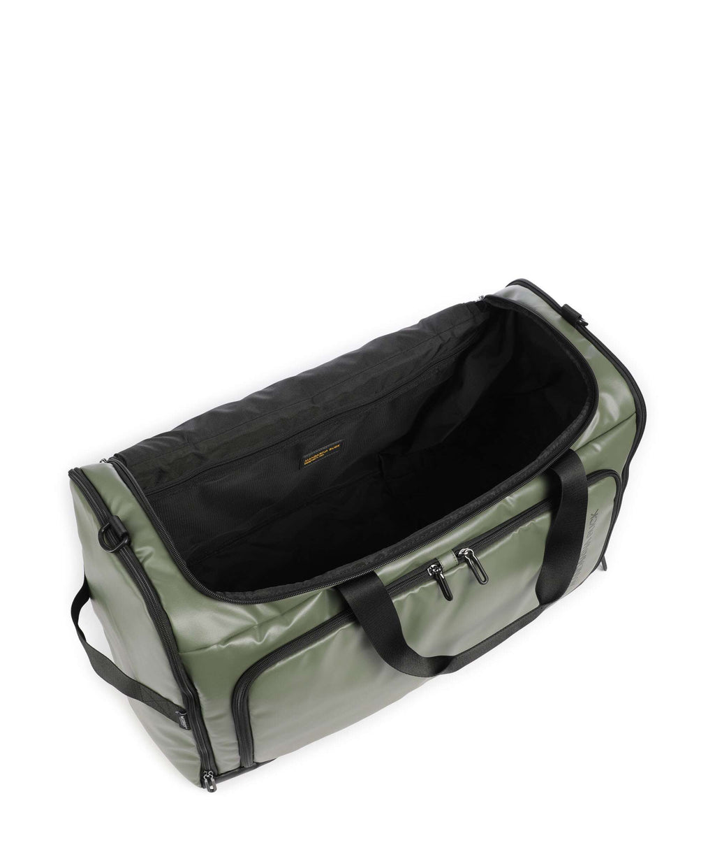 Mandarina Duck Coated Travel bag pine green
