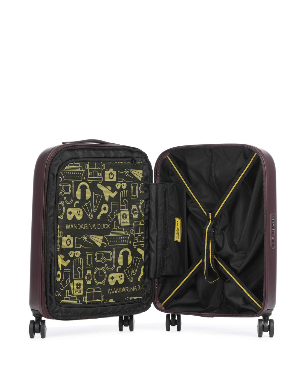 Mandarina Duck Logoduck+ Spinner (4 wheels) choco ice