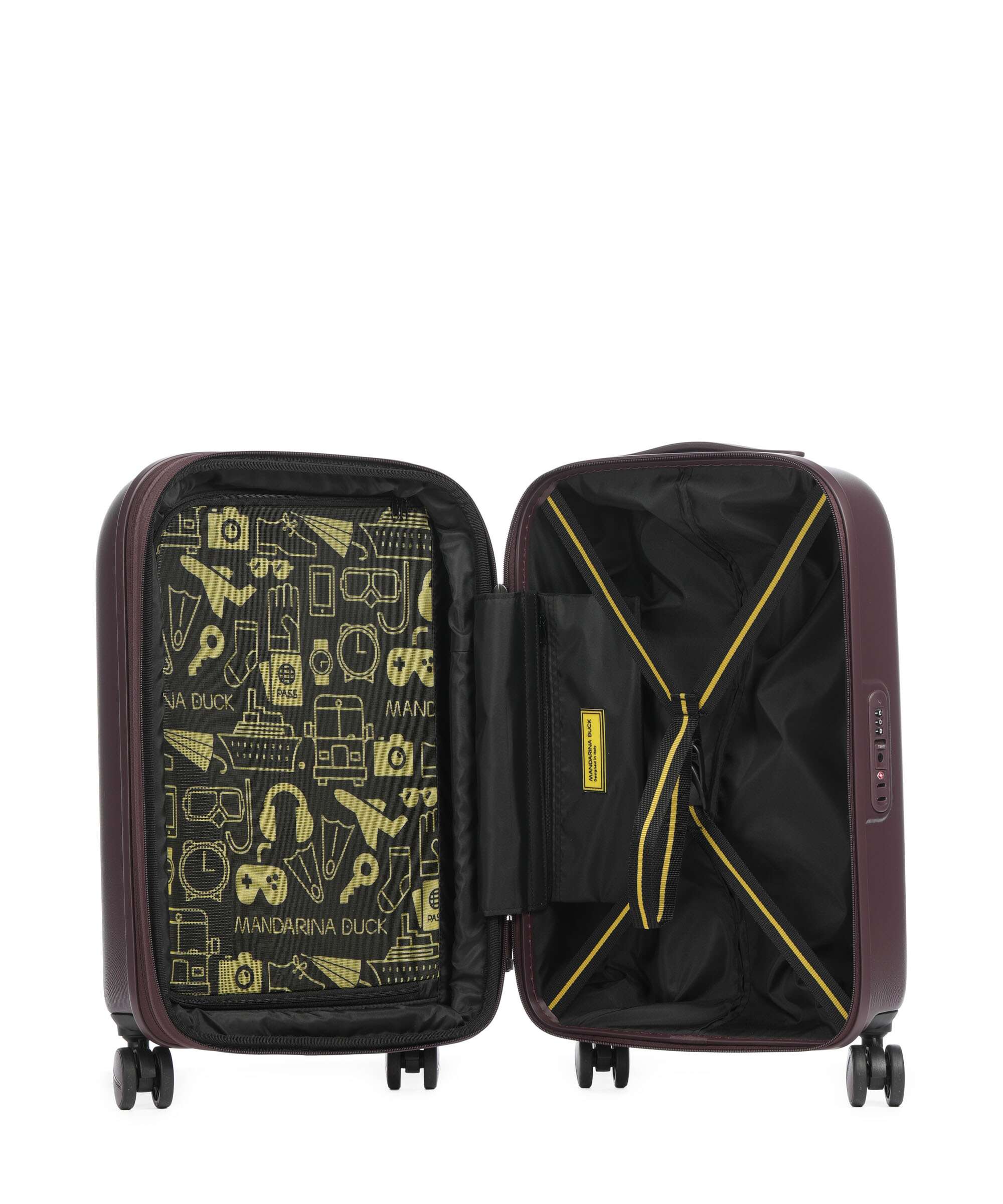 Mandarina Duck Logoduck+ Spinner (4 wheels) choco ice