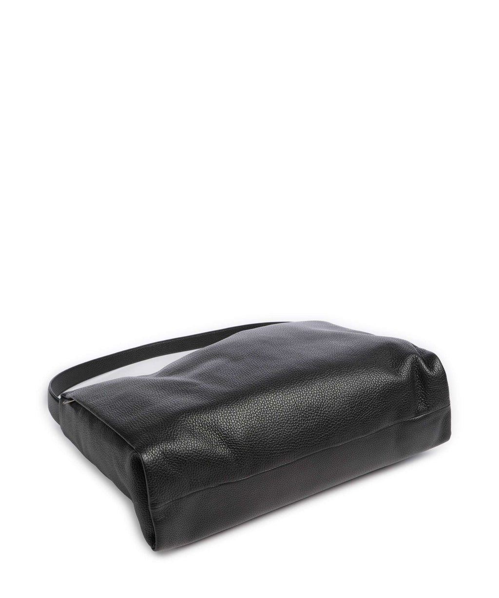 Mandarina Duck Mellow Leather Hobo bag nero