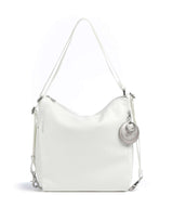Mandarina Duck Mellow Leather Rucksack-Tasche blanc