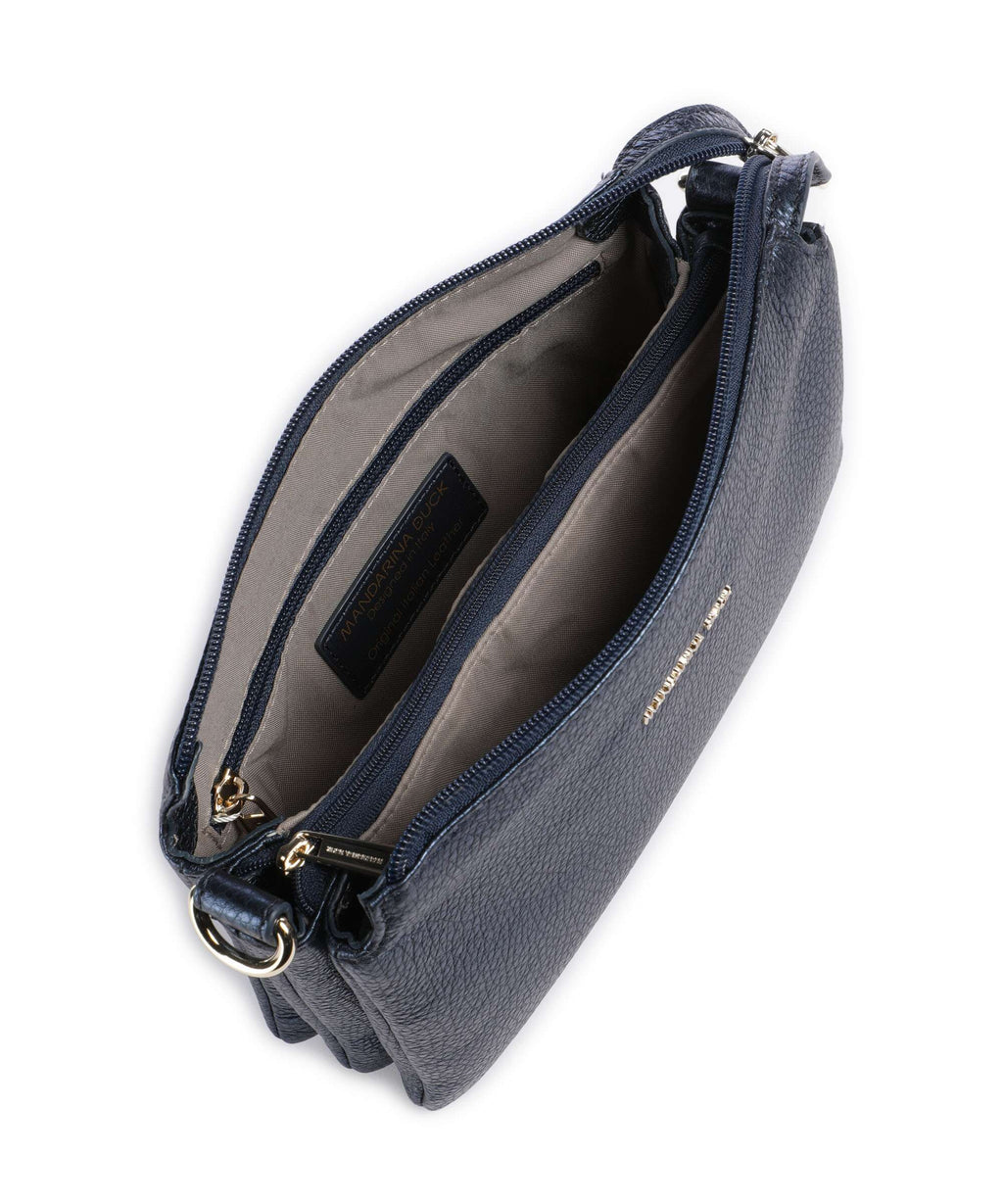 Mandarina Duck Mellow Metal Crossbody bag blue indigo