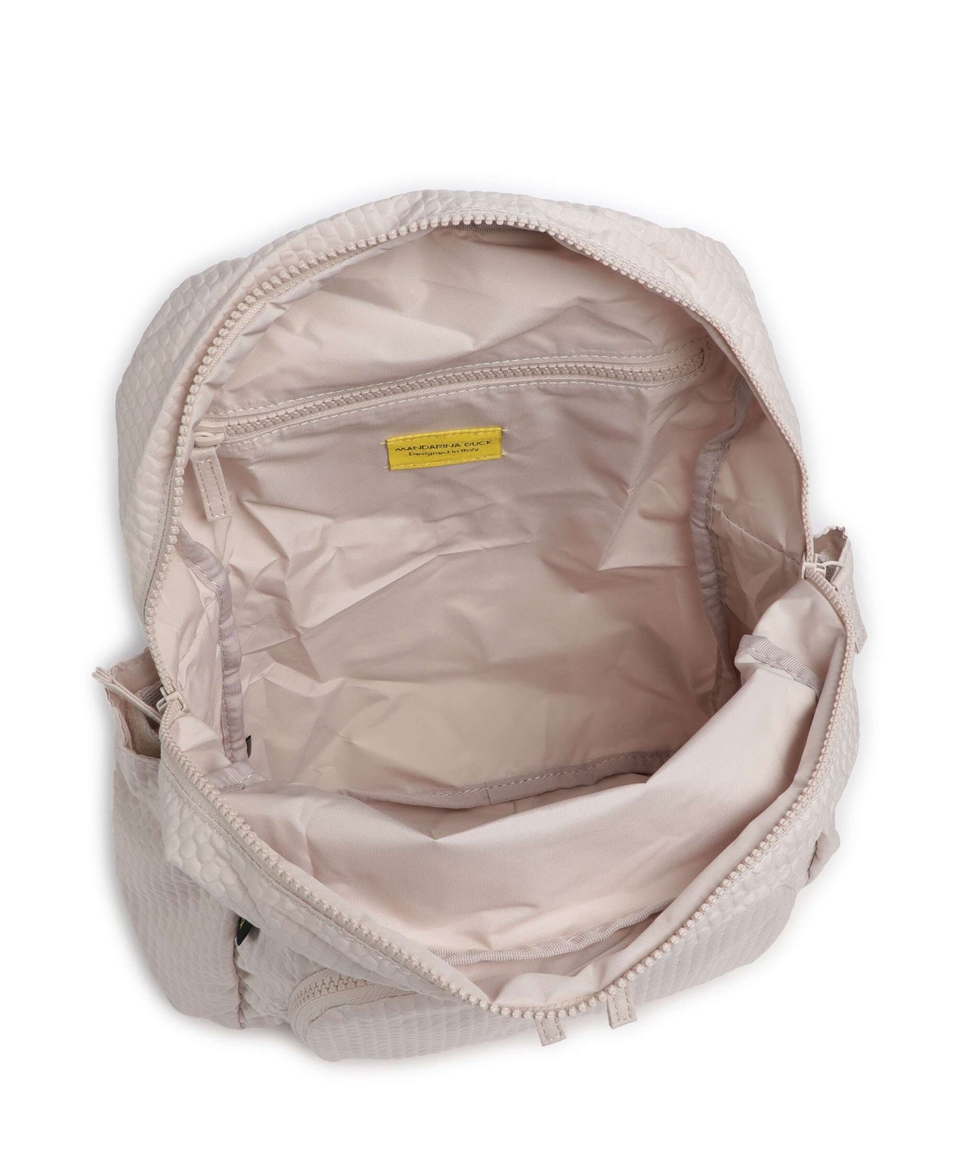 Mandarina Duck Revival 2.0 Backpack white mocha