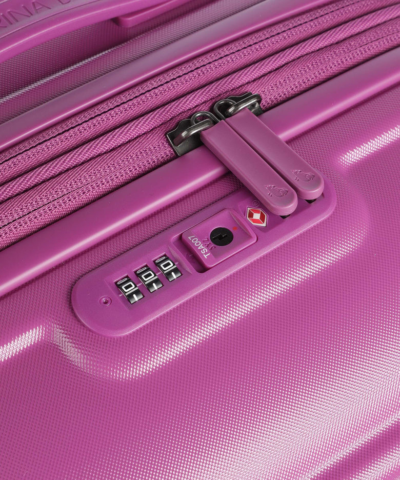 Mandarina Duck Logoduck+ Spinner (4 wheels) digital pink