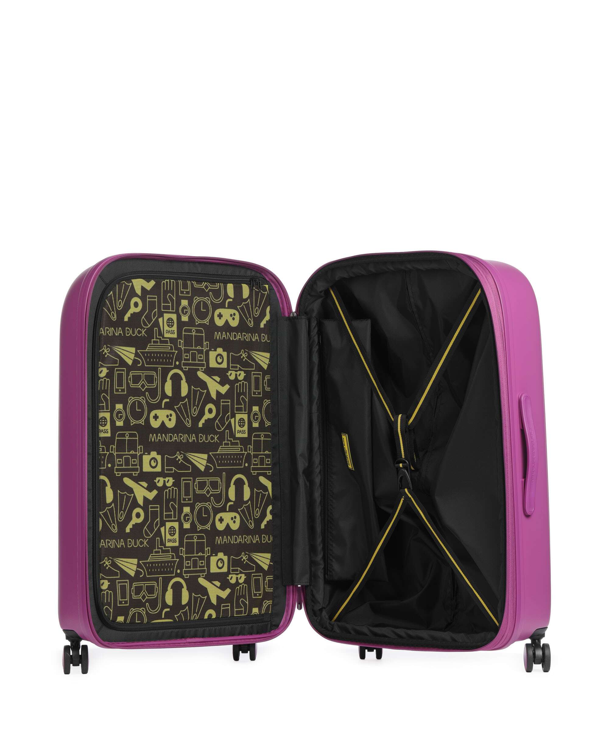 Mandarina Duck Logoduck+ Spinner (4 wheels) digital pink