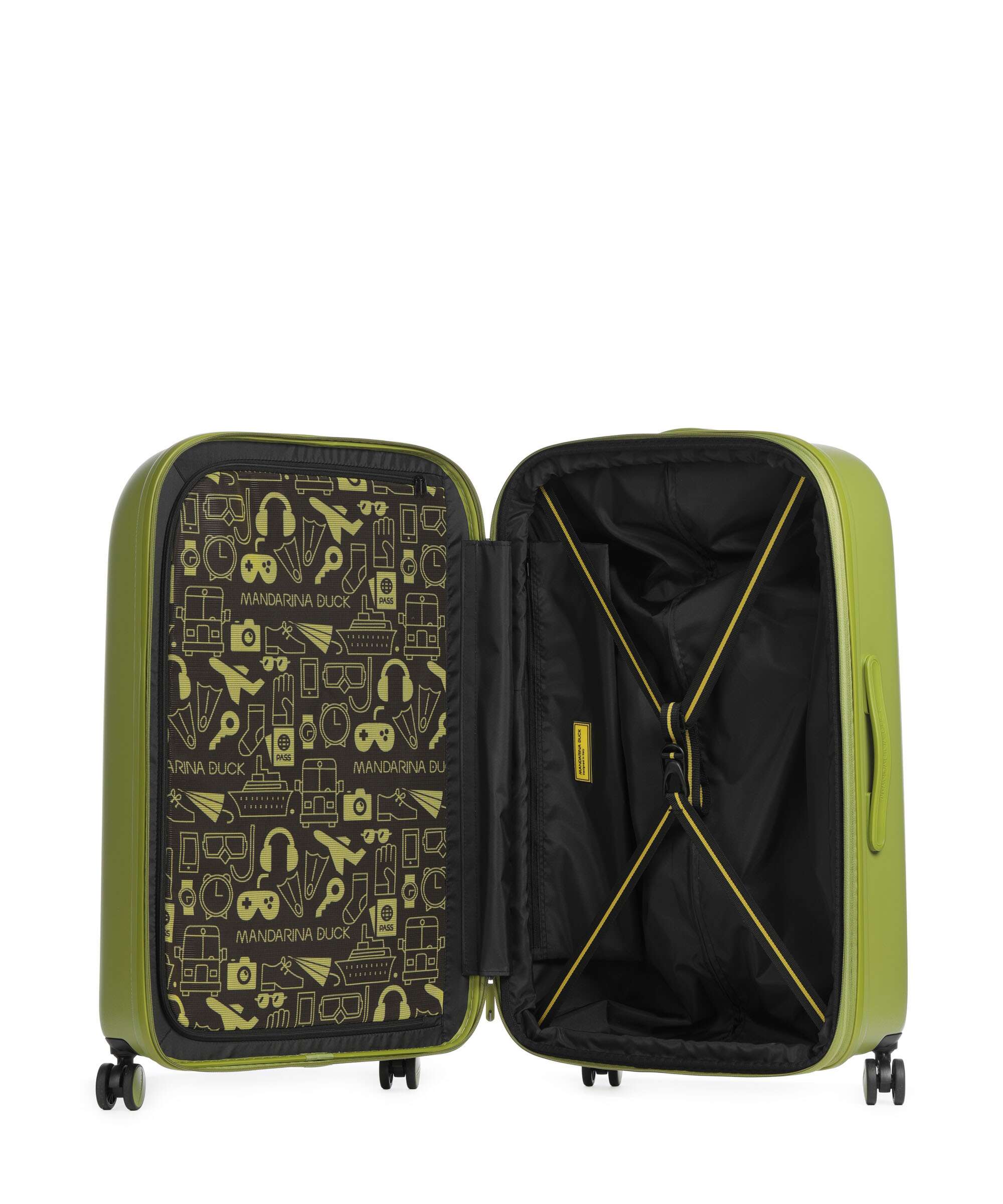 Mandarina Duck Logoduck+ Spinner (4 wheels) winter olive