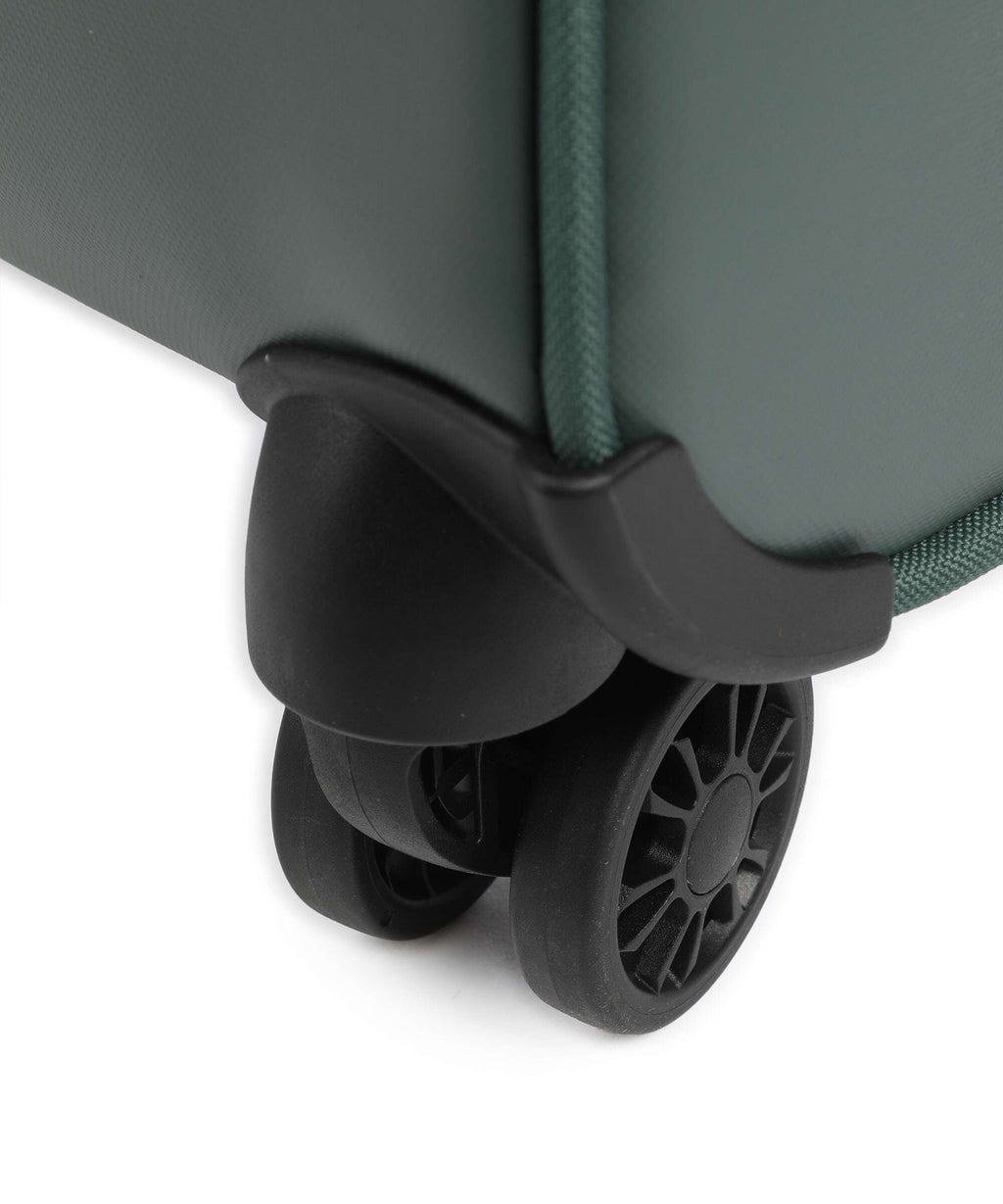 Mandarina Duck Eco Coated Spinner (4 wheels) deep green