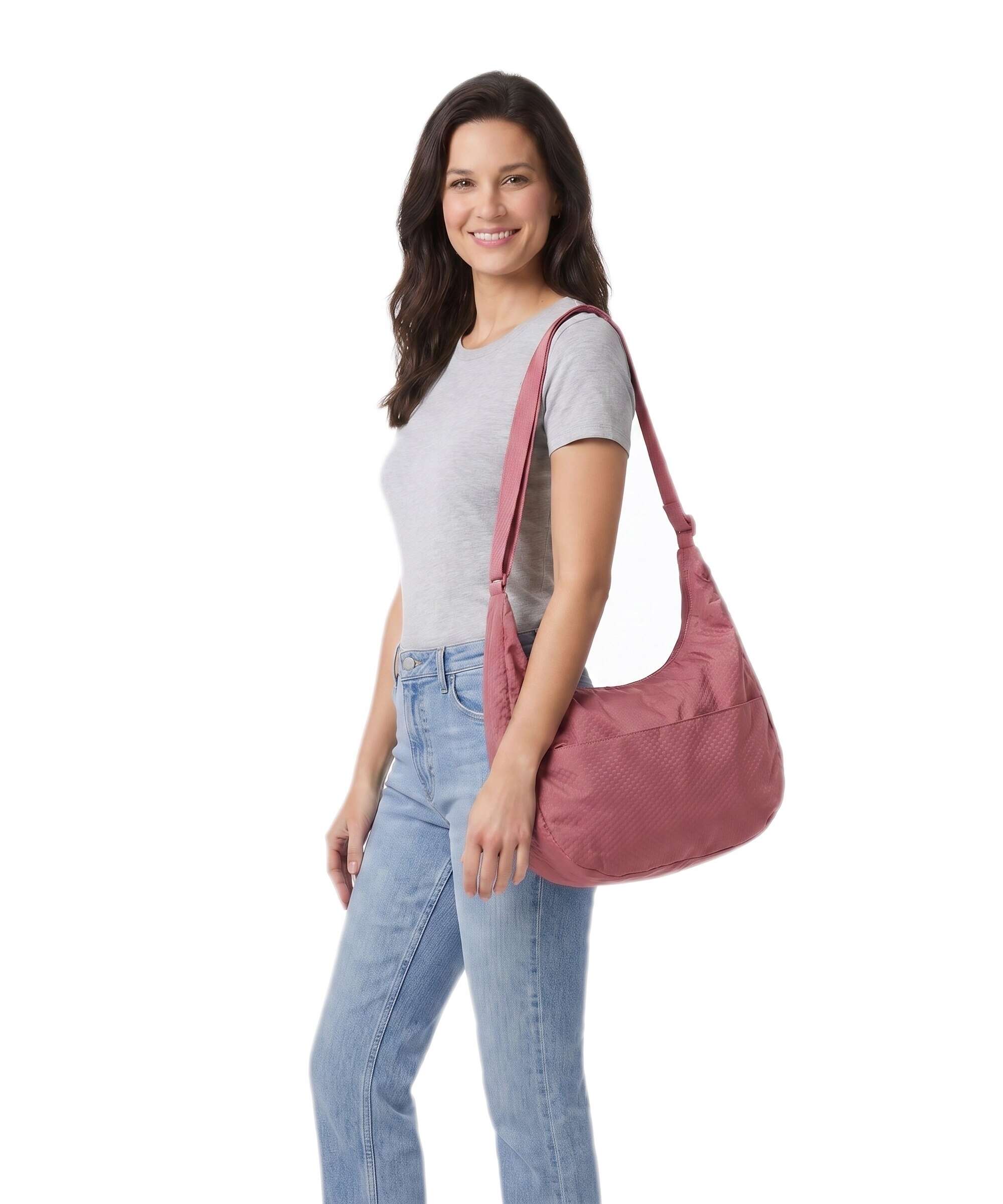 Mandarina Duck Revival 2.0 Hobo bag scarlet