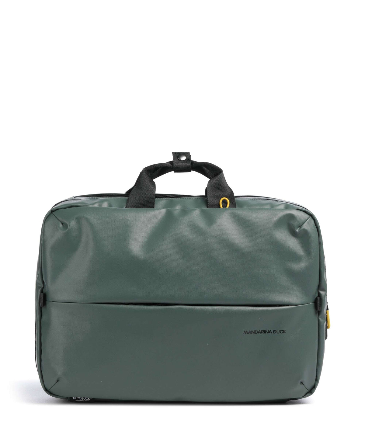 Mandarina Duck Eco Coated Backpack bag deep green