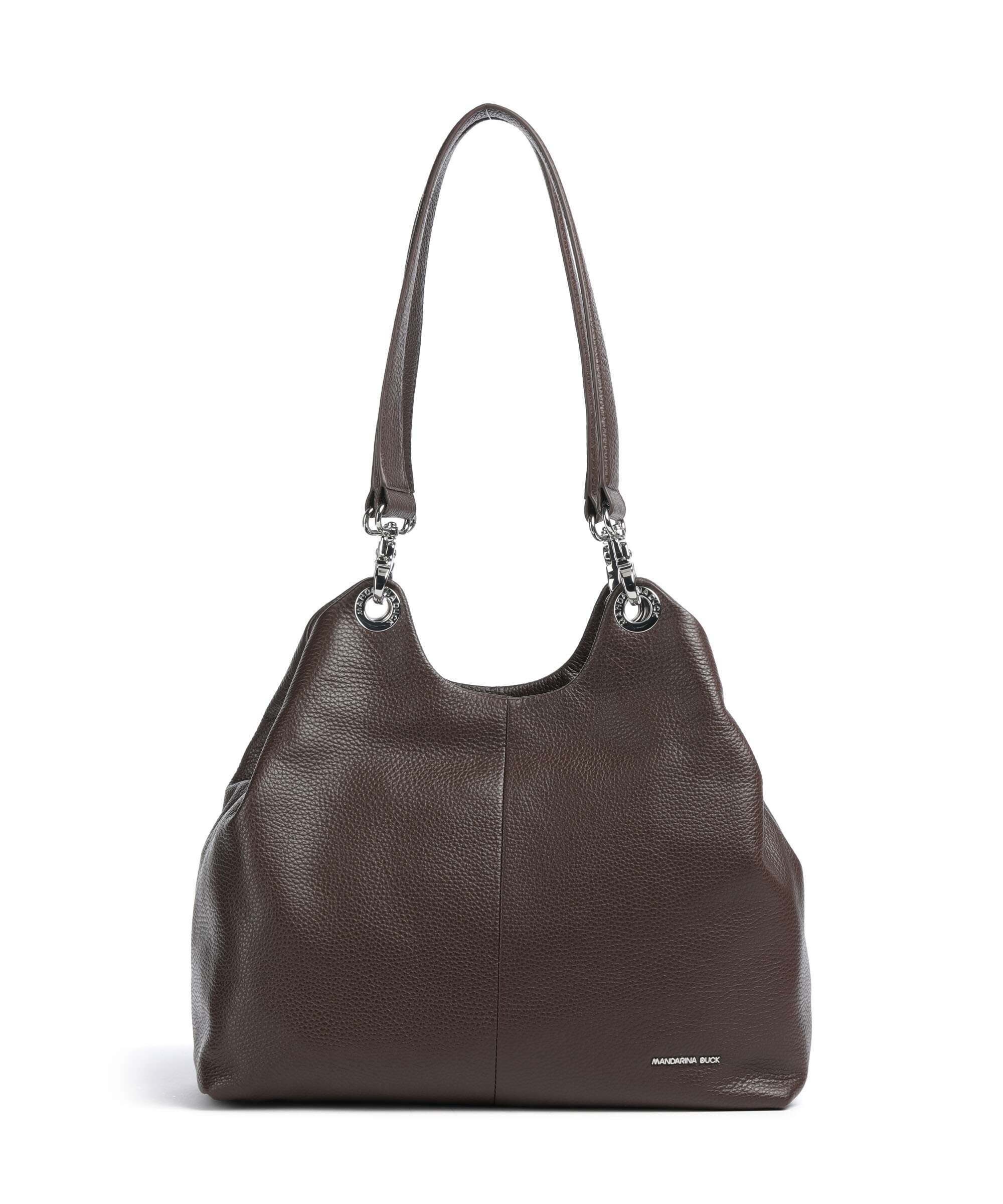 Mandarina Duck Mellow Leather Tote bag espresso