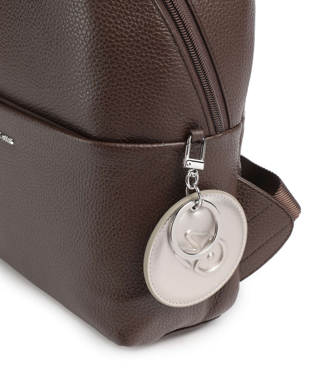 Mandarina Duck Mellow Leather Backpack espresso