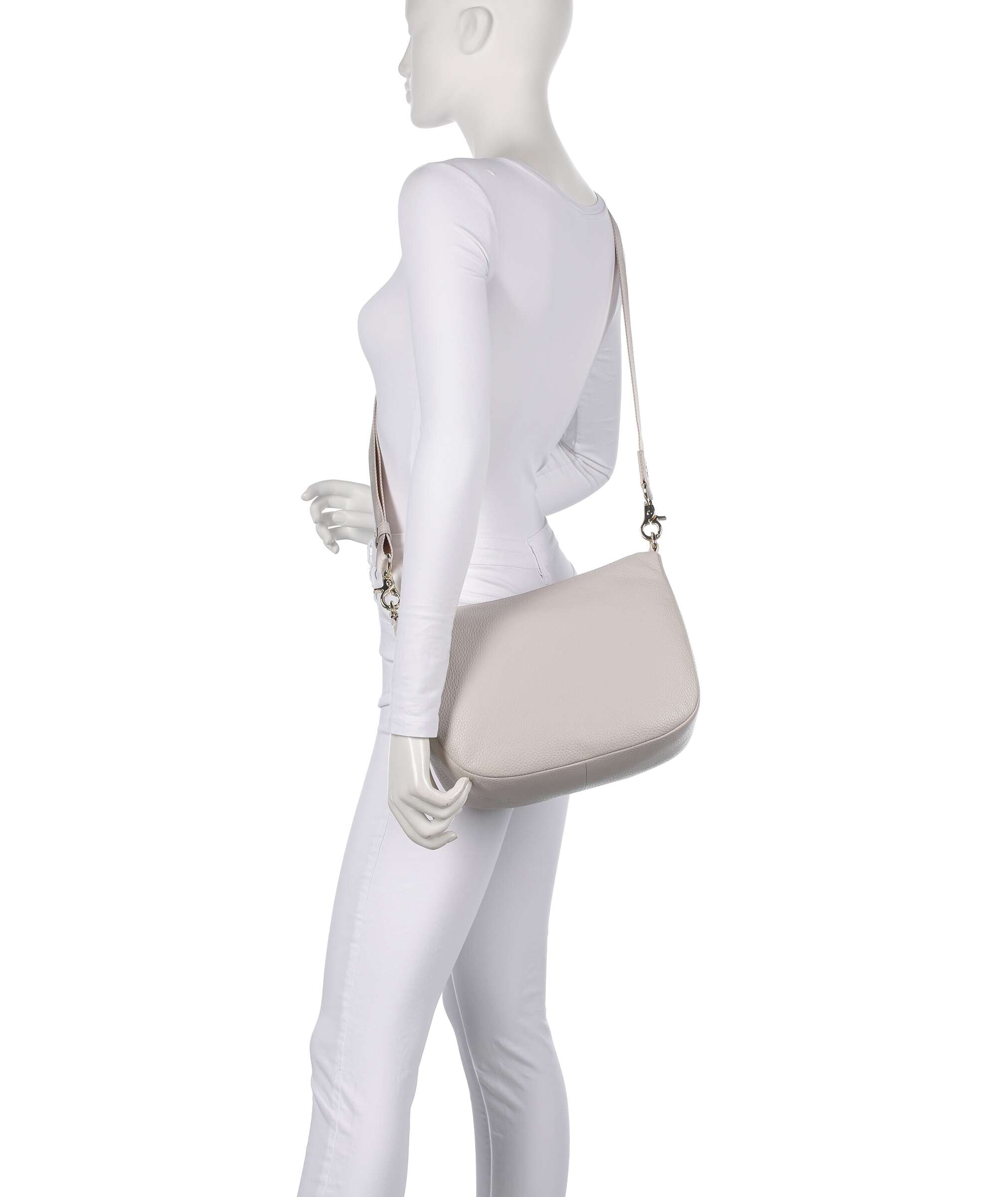 Mandarina Duck Mellow Leather Crossbody bag cocoon