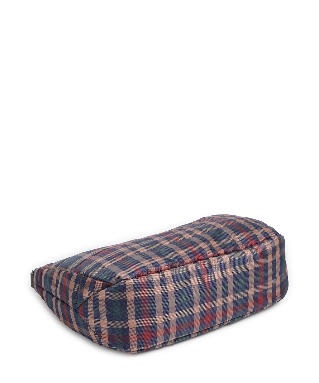 Mandarina Duck Tartan Hobo bag tartan brown