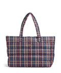Mandarina Duck Tartan Tote bag tartan brown