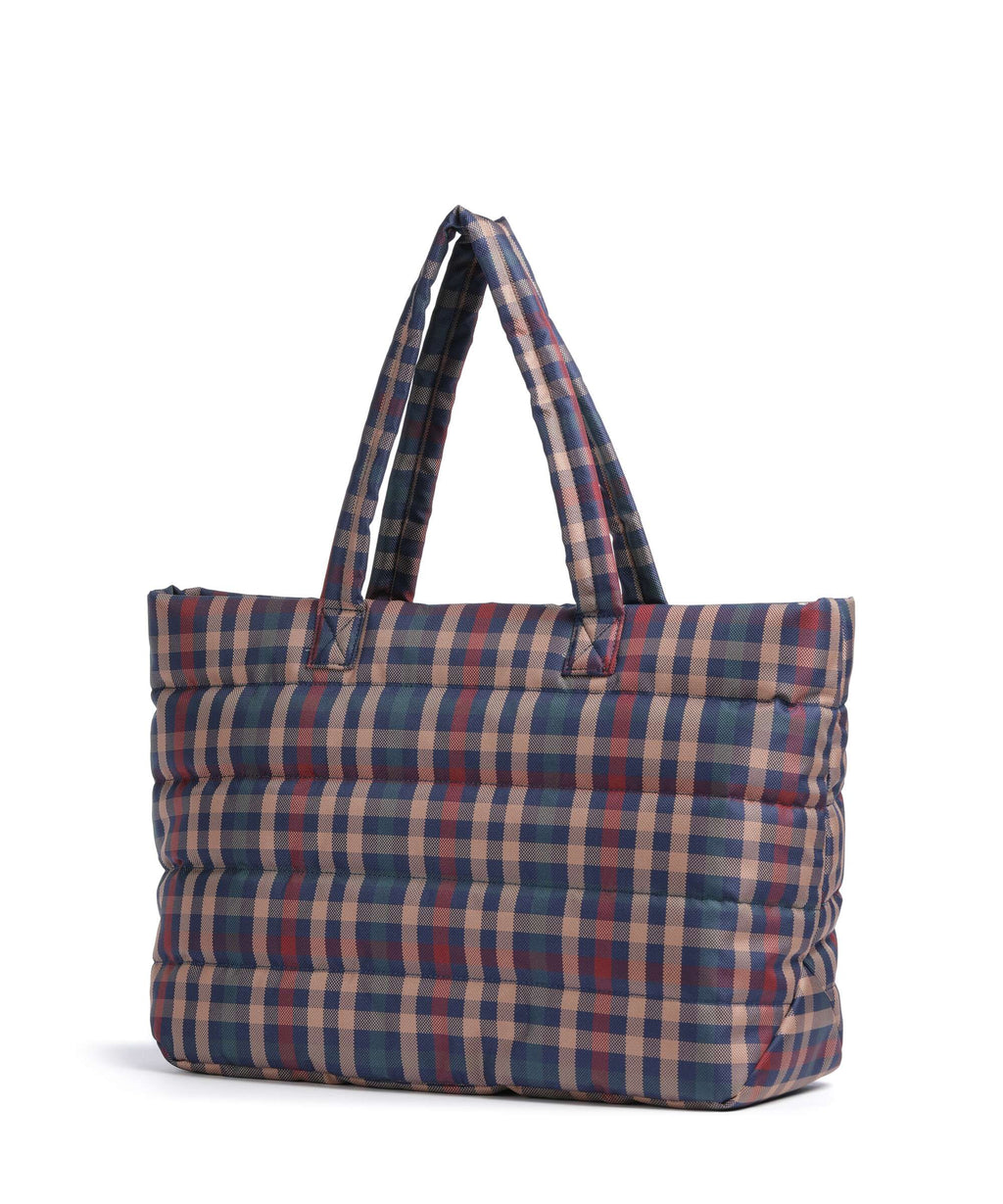 Mandarina Duck Tartan Tote bag tartan brown