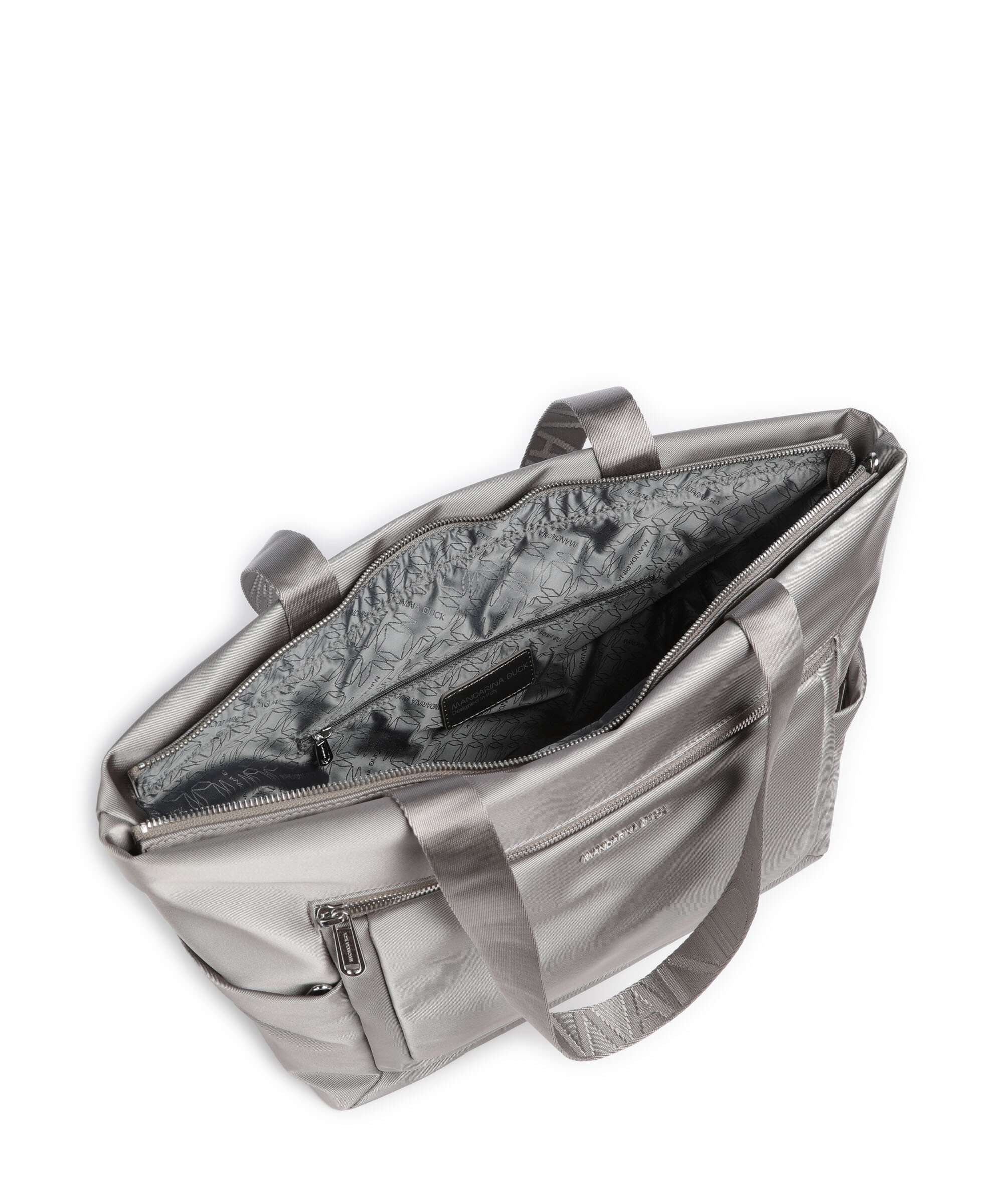 Mandarina Duck Active Lux Tote bag gun metal