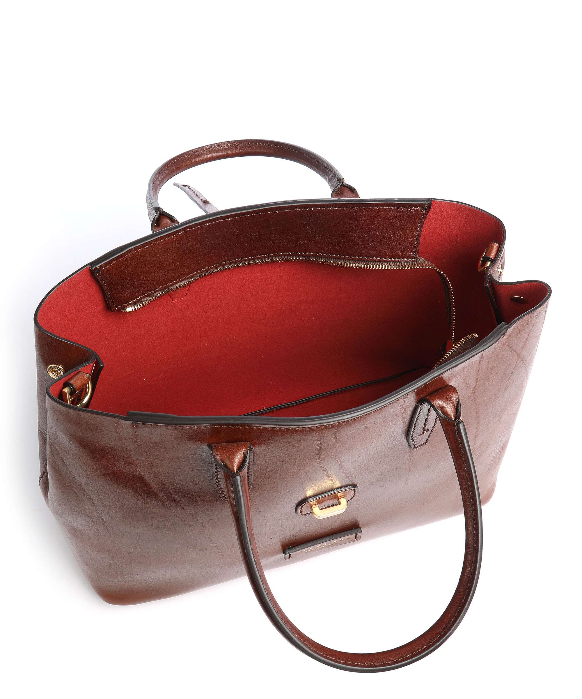 The Bridge Dalston Handbag marrone