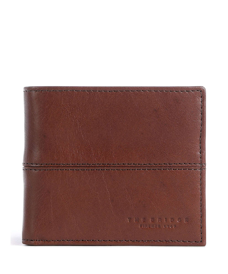 The Bridge Vespucci RFID Wallet marrone