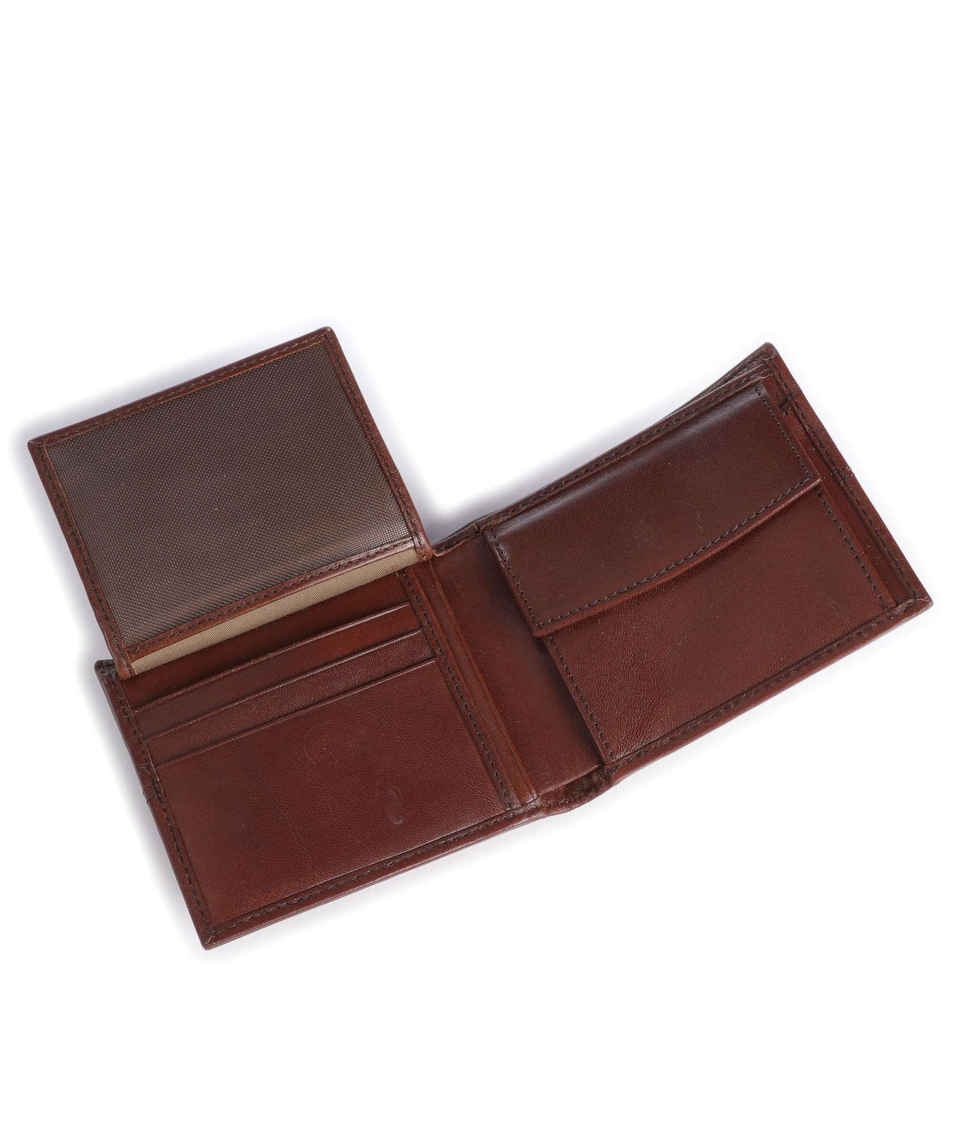 The Bridge Vespucci RFID Wallet marrone