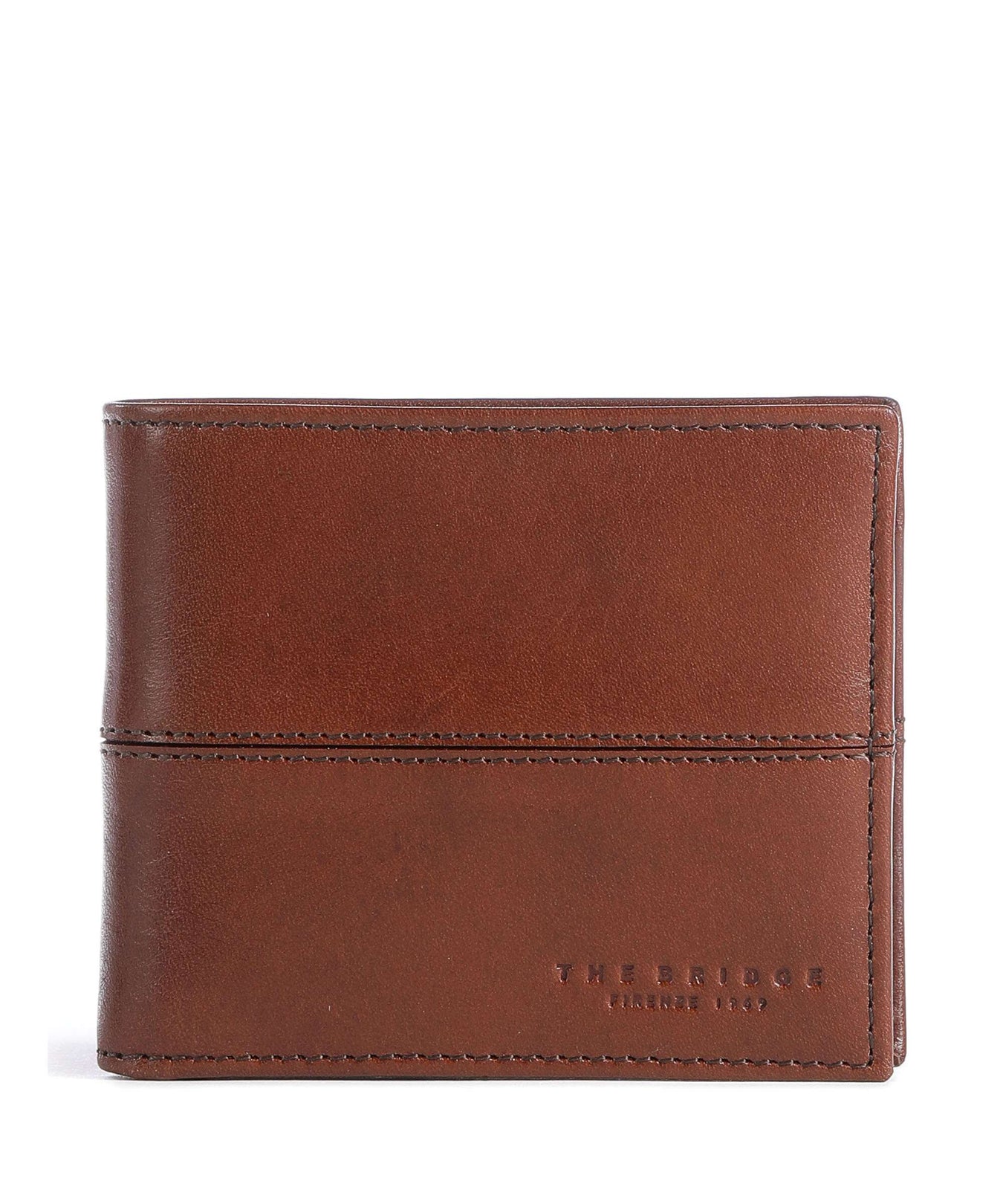 The Bridge Vespucci RFID Wallet marrone
