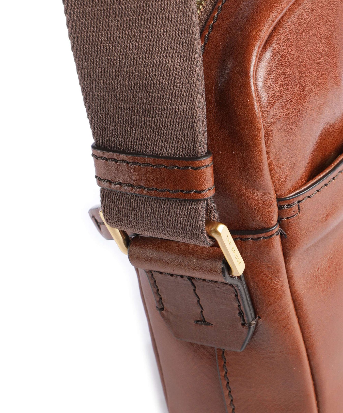 The Bridge Vespucci Crossbody bag marrone