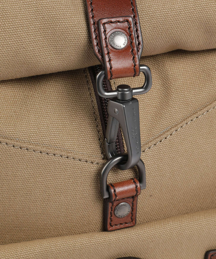 The Bridge Guido Rolltop backpack natural