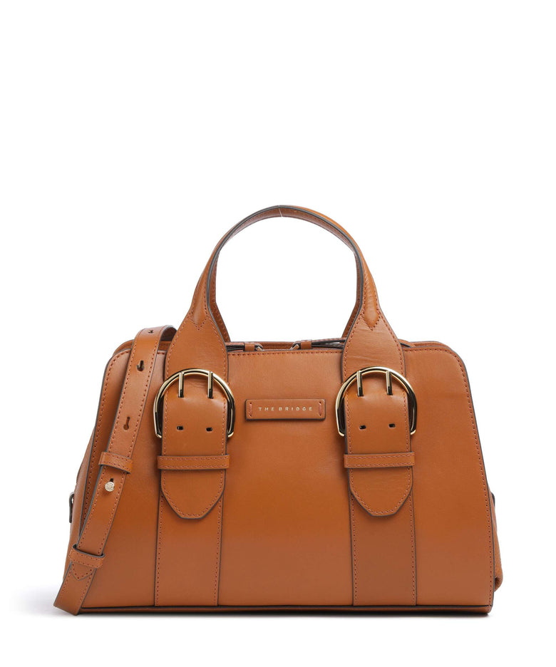 The Bridge Elena Handbag cognac