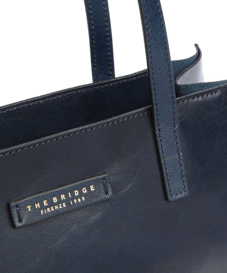 The Bridge Mirra Tote bag oltremare