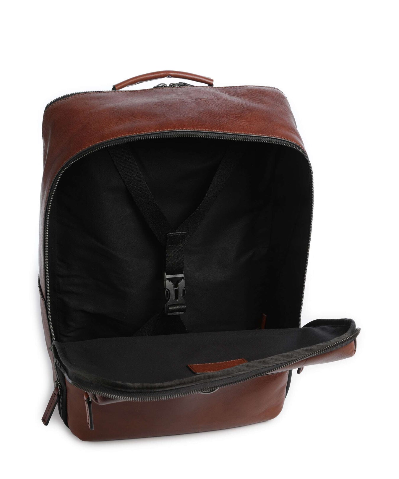 The Bridge Iacopo Travel backpack marrone/rut scamosciato opaco