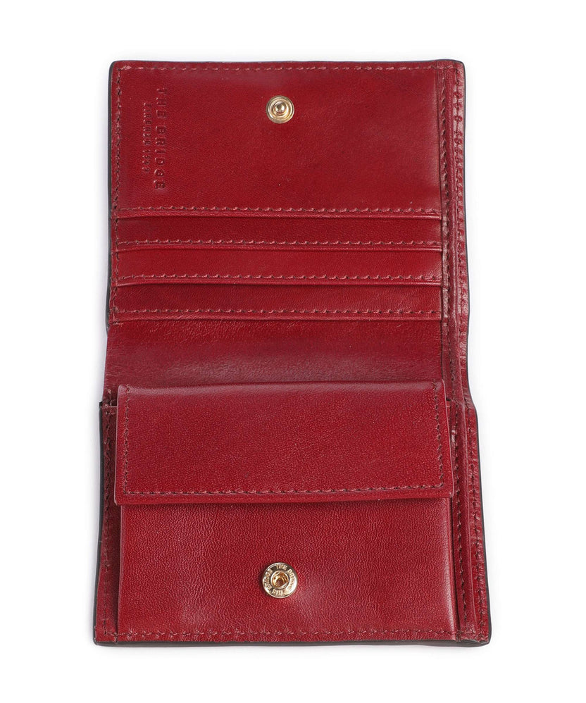 The Bridge Lucrezia RFID Wallet rosso ribes