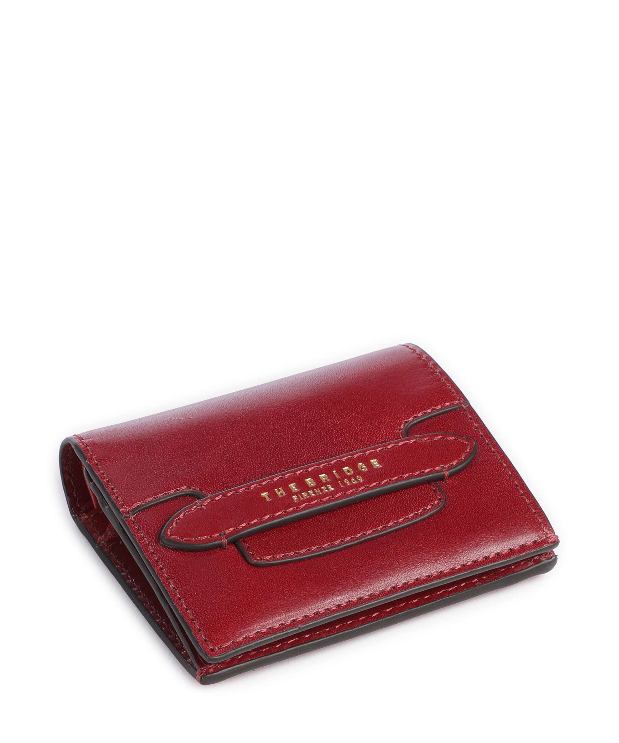 The Bridge Lucrezia Wallet rosso ribes